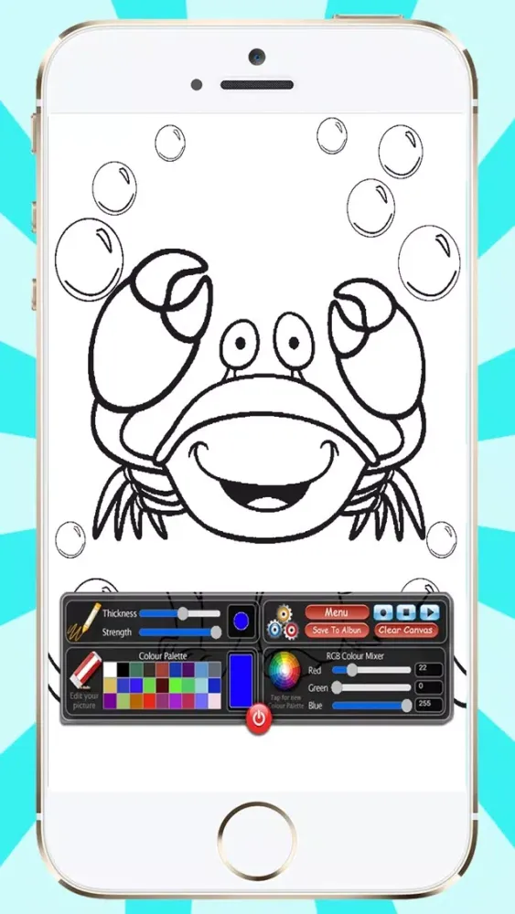Zrzuty ekranu 100 Sea Animals To Paint