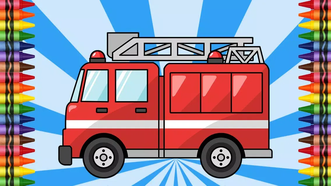 Capturas de tela do 100 Vehicles To Paint
