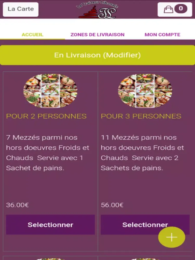 Le Traiteur Libanais iPad  Screenshots