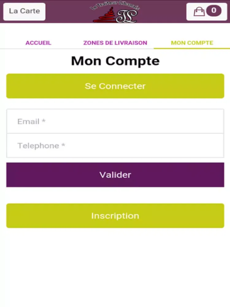 Le Traiteur Libanais iPad  Screenshots