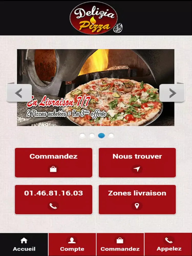 Zrzuty ekranu Delizia iPad 
