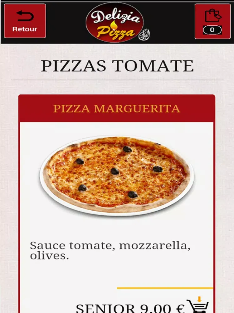Zrzuty ekranu Delizia iPad 