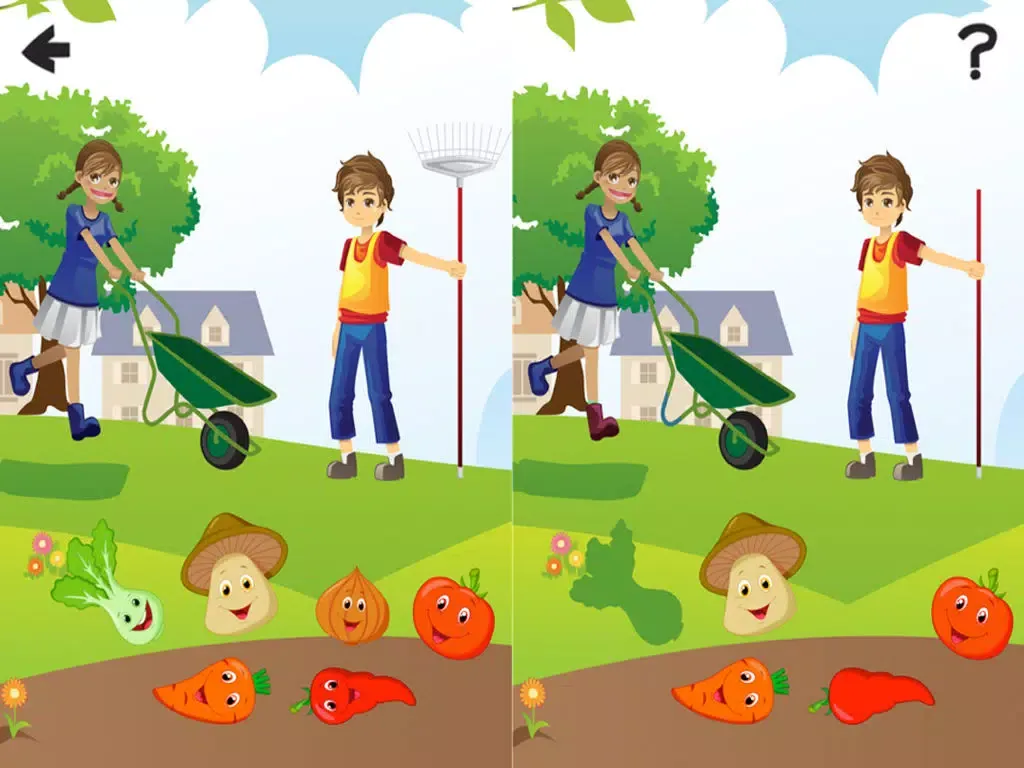 Скриншоты All About Vegetables a Game to Learn and Play for Children iPad 