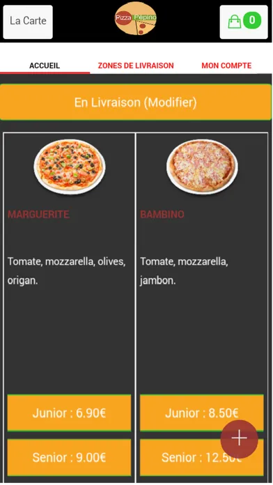 Pizza Pepino سکرین شاٹس