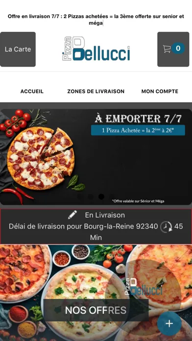 Pizza Bellucci スクリーンショット