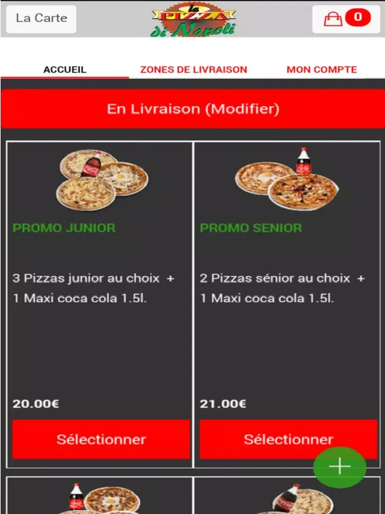 Pizza di Napoli Melun iPad  स्क्रीनशॉट