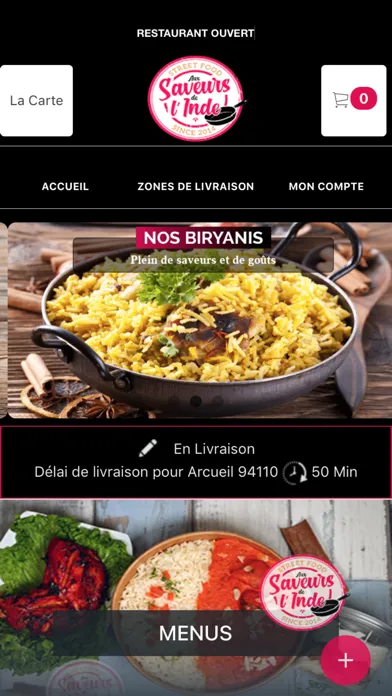 Tangkapan layar Aux Saveurs de Linde