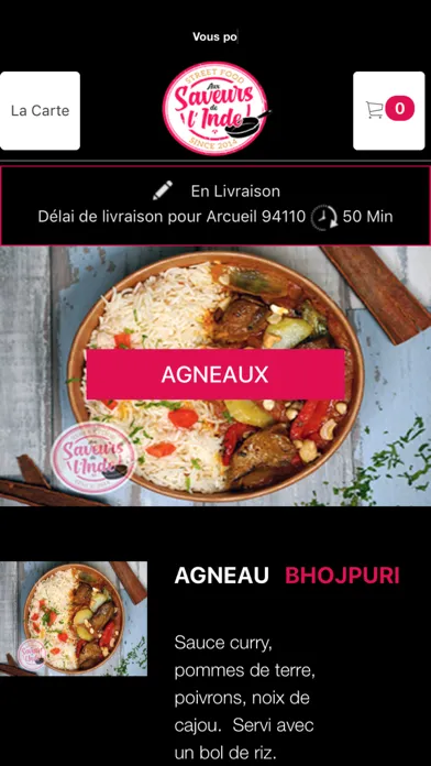 Tangkapan layar Aux Saveurs de Linde