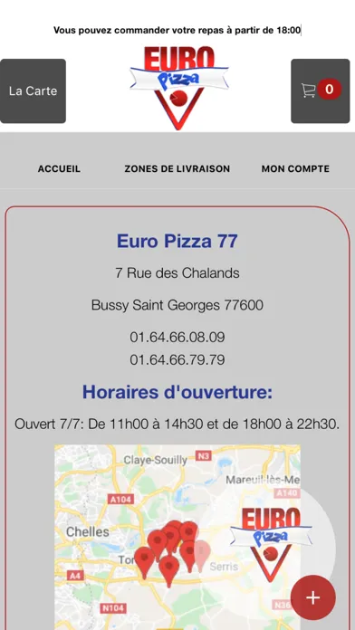 Captures d'écran de Euro Pizza 77