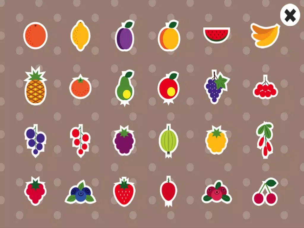 ABC Children’s First Words – Learn the English Names of Fruits iPad  Screenshots