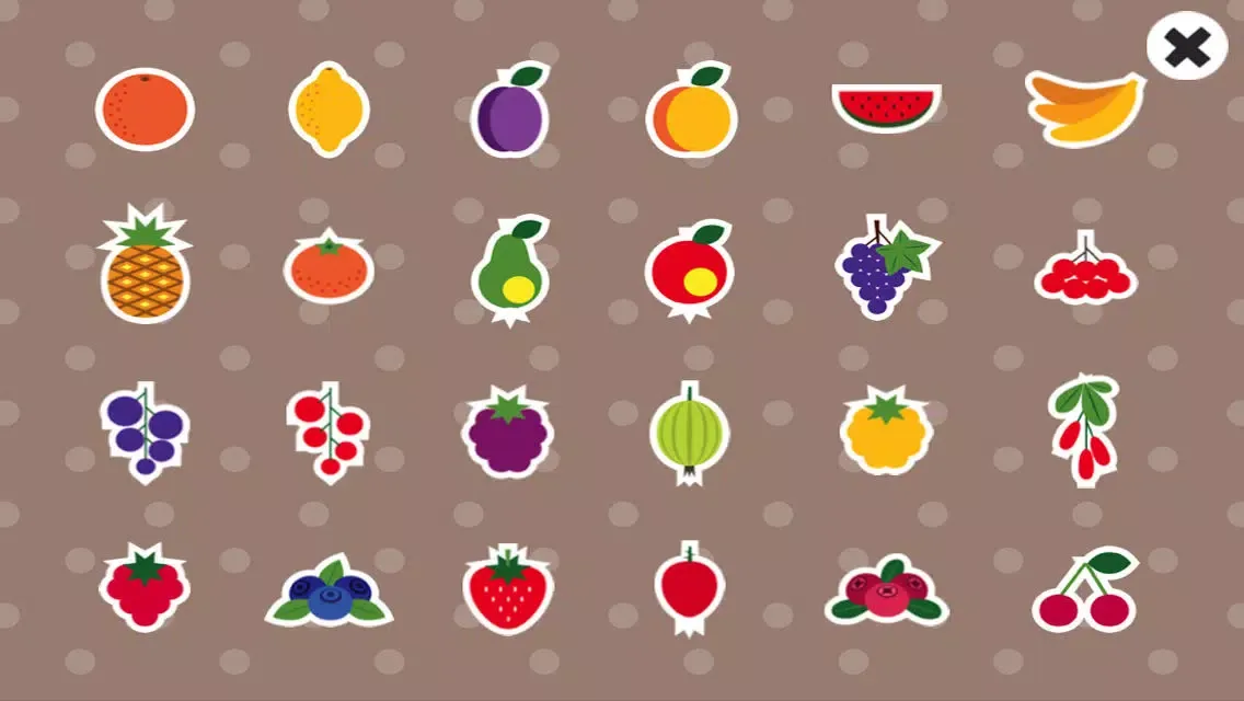 ABC Children’s First Words – Learn the English Names of Fruits Screenshots