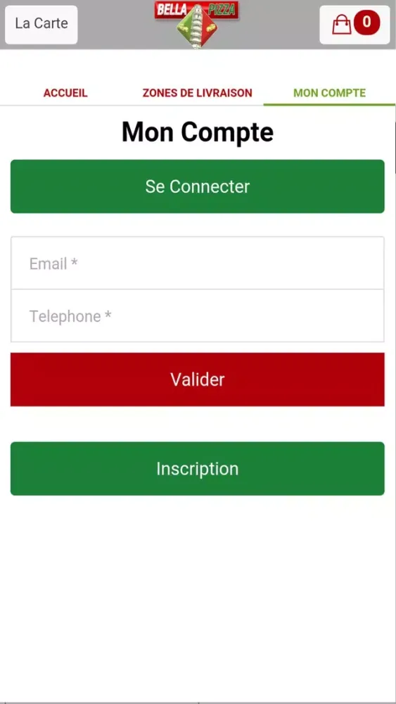 Bella Pizza Dunkerque سکرین شاٹس