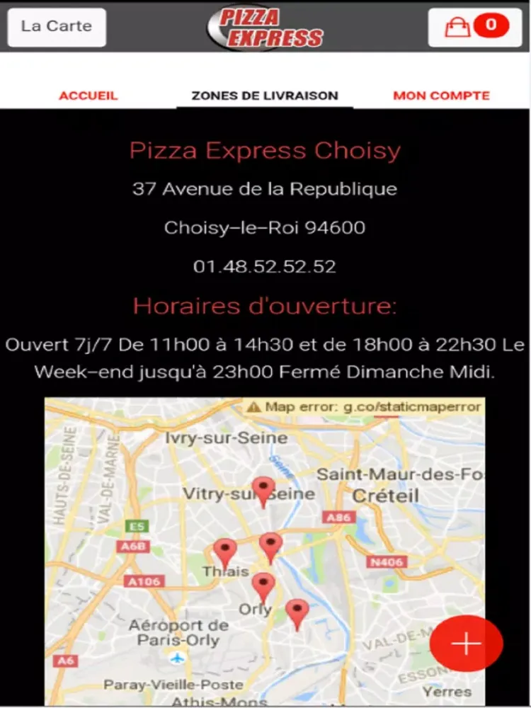 تصاویر Pizza Express Choisy iPad 