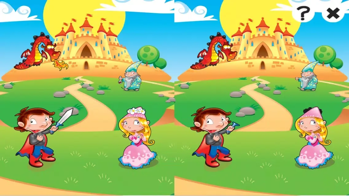 Tangkapan layar A Fairy Tale & Princess Learning Game for Children