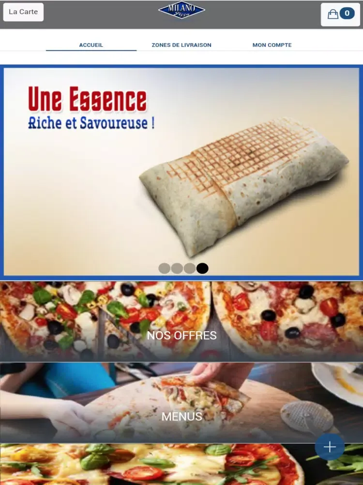 Milano Pizza Combs-la-Ville iPad  स्क्रीनशॉट