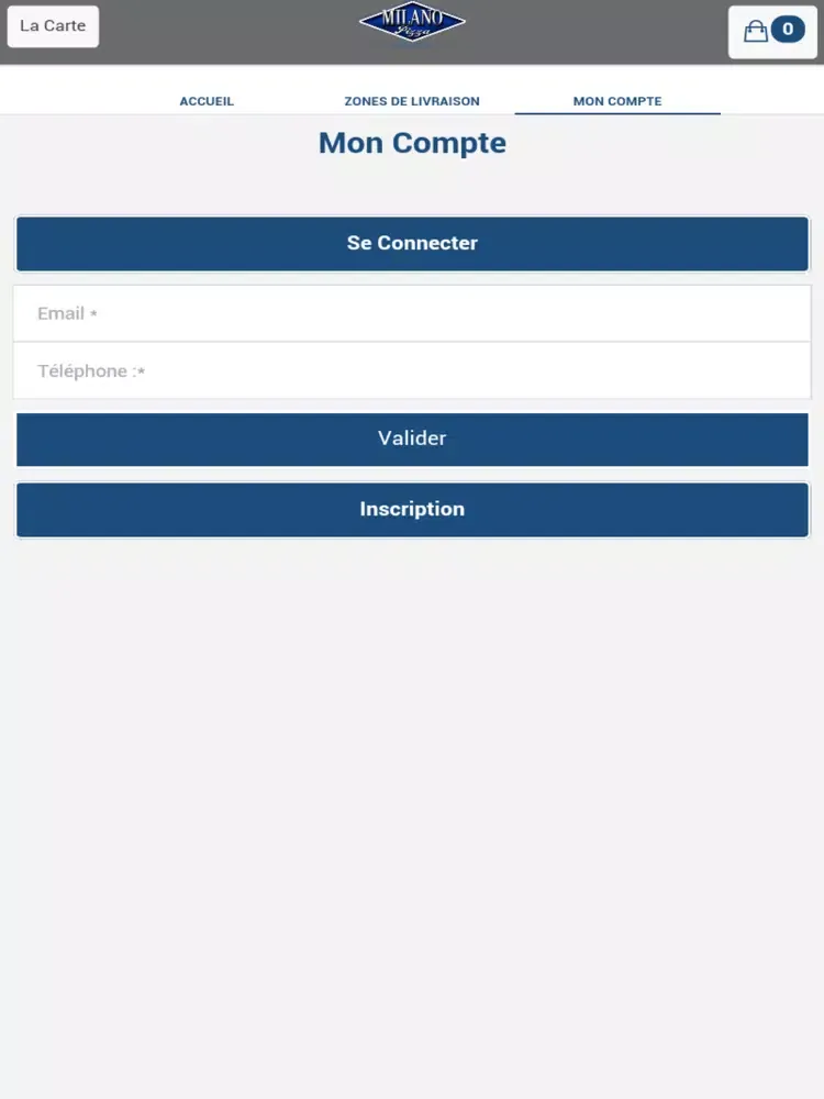 Milano Pizza Combs-la-Ville iPad  स्क्रीनशॉट