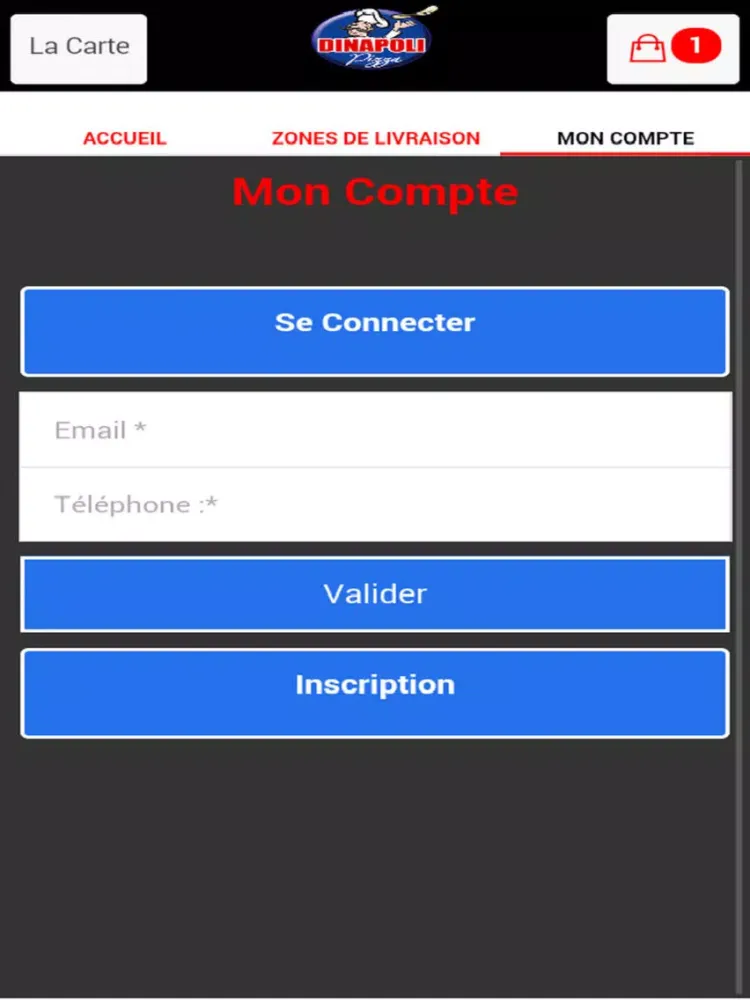 Pizza Di Napoli Quimper iPad  Screenshots