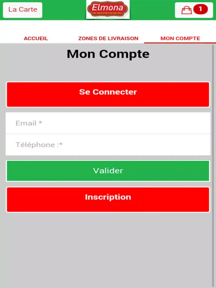 Ảnh chụp màn hình của El Mona iPad 