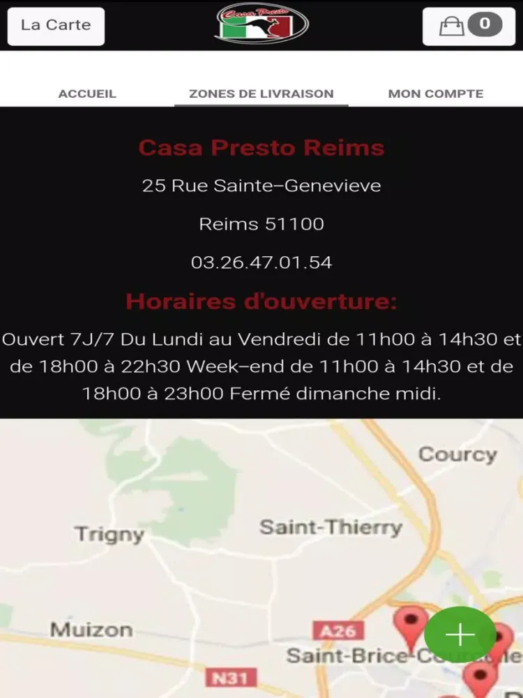 Casa Presto Reims iPad  سکرین شاٹس
