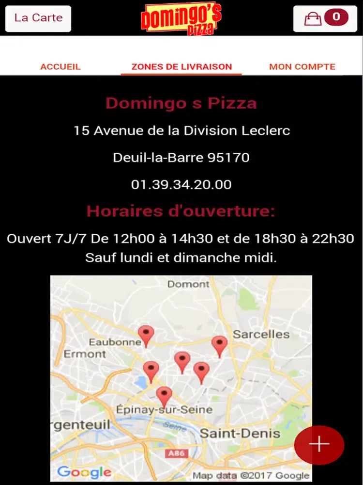 صور Domingo s Pizza iPad 