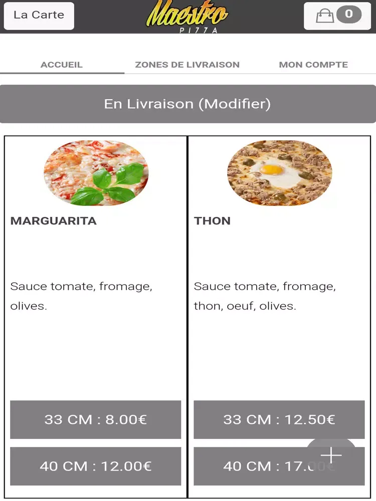 Maestro Pizza iPad  Screenshots