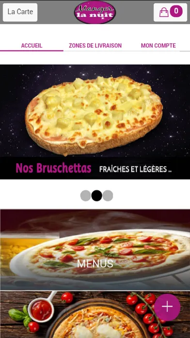 Tangkapan layar Manger la Nuit Caen