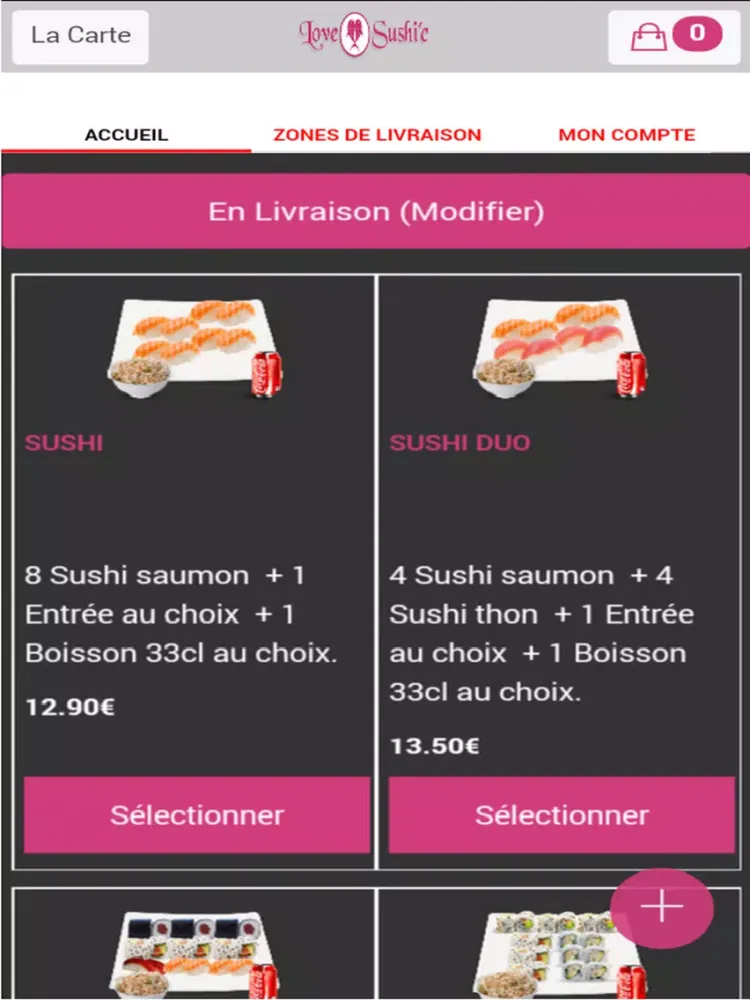 ภาพหน้าจอของ Love Sushi'c iPad 