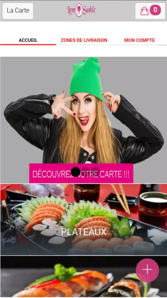 ภาพหน้าจอของ Love Sushi'c