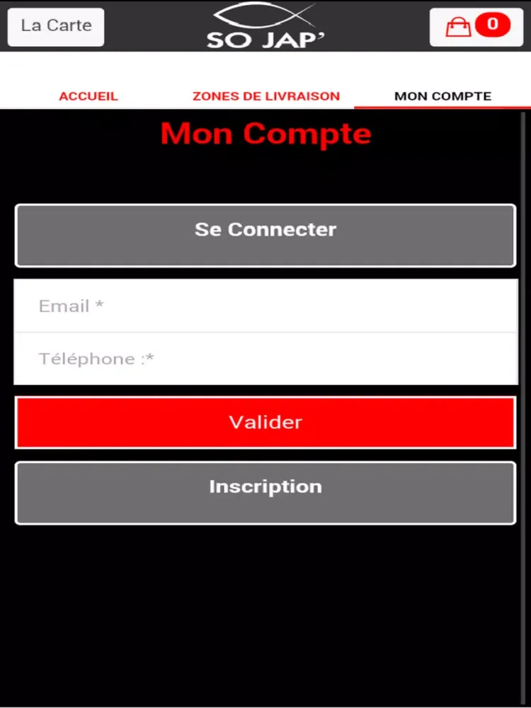 Ảnh chụp màn hình của So Jap iPad 