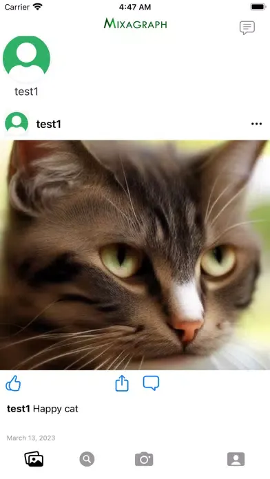Скриншоты Mixagraph AI Social Images