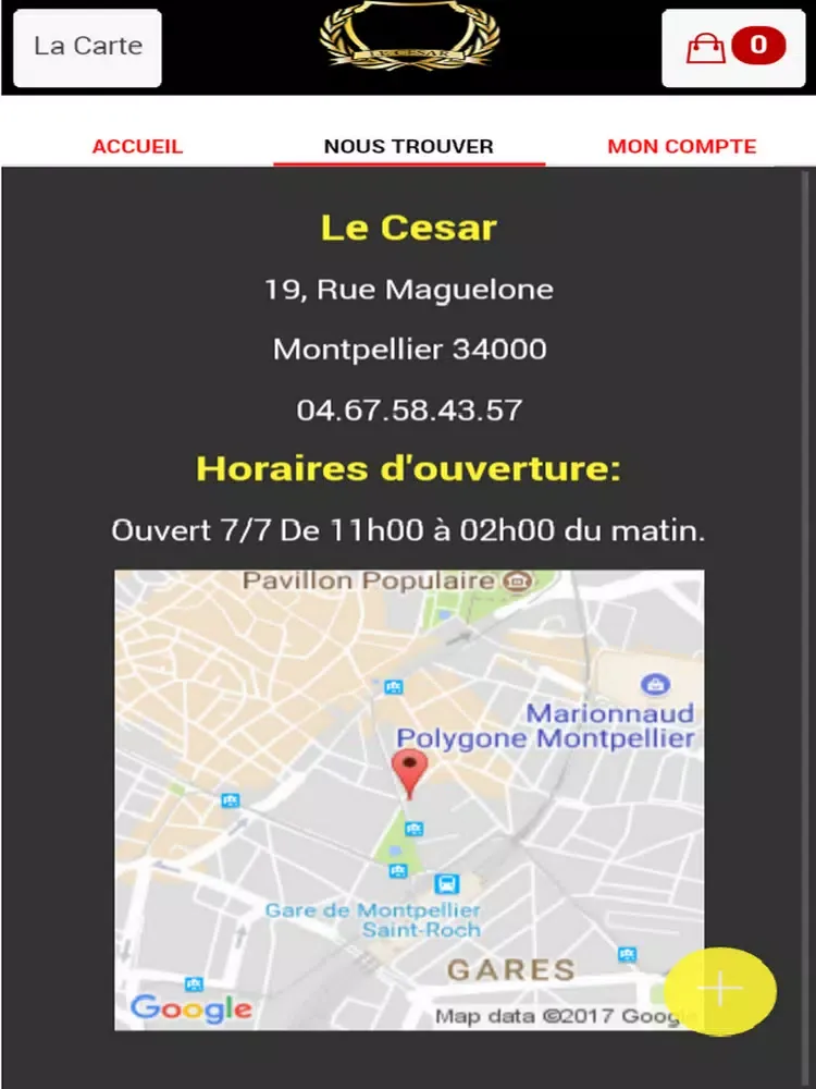 ภาพหน้าจอของ Le Cesar. iPad 