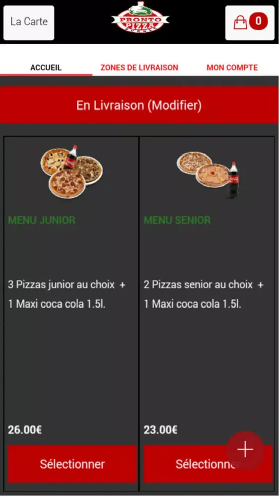 Tangkapan skrin Pizza Pronto 57