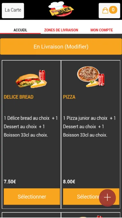 Screenshot di Delice Pizza Poissy