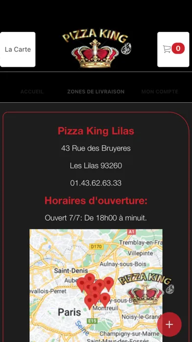 Pizza King Lilas स्क्रीनशॉट