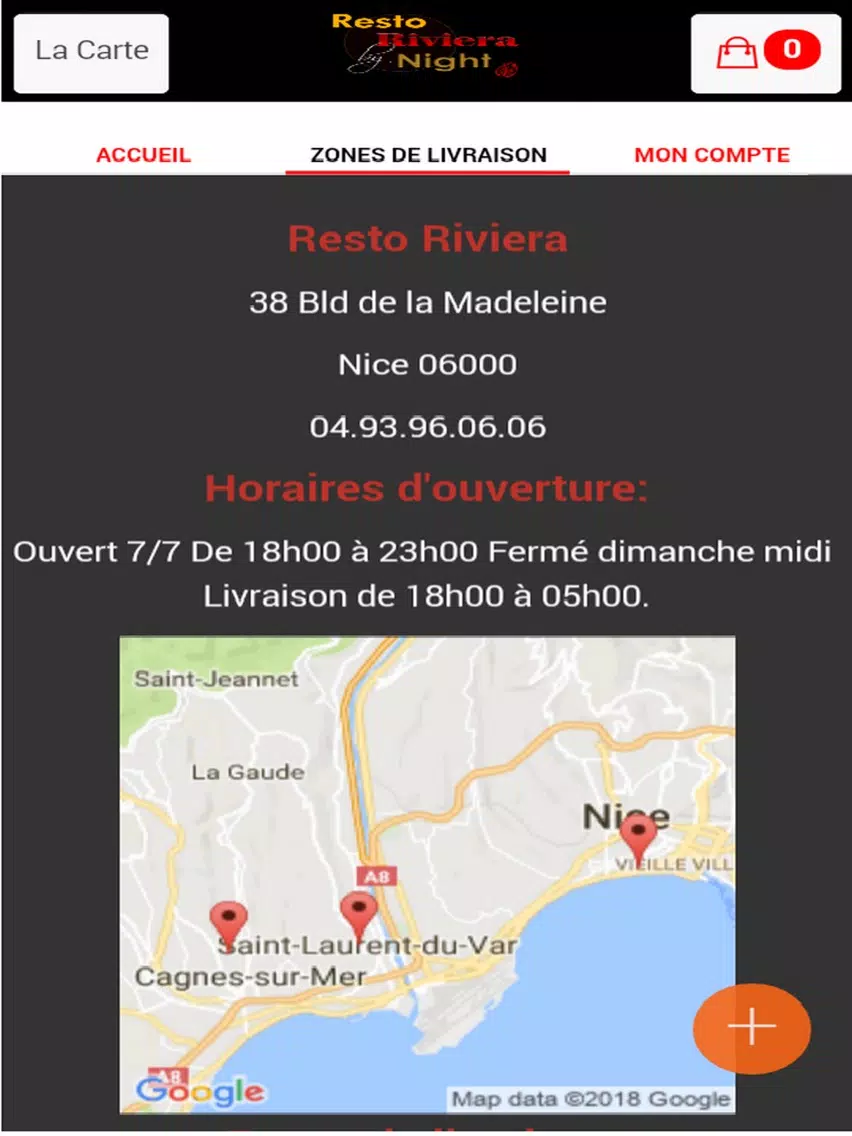 Resto Riviera iPad 应用截图