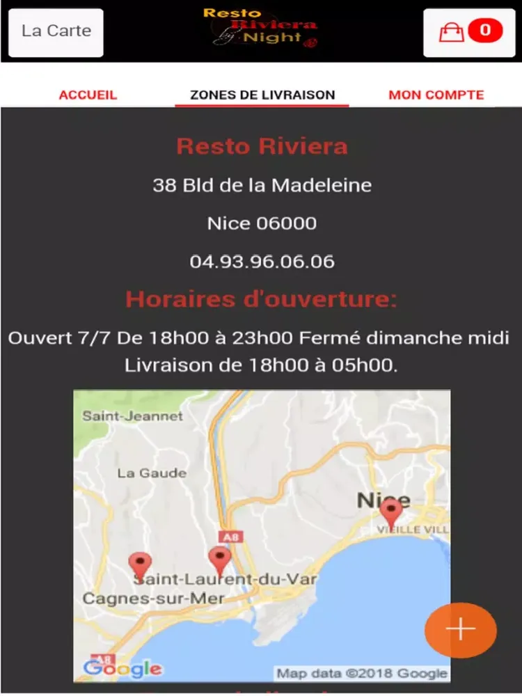 Resto Riviera iPad 应用截图