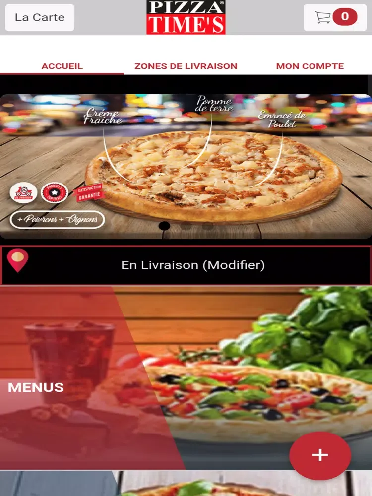 Скриншоты Pizza Times Cuise la Motte iPad 