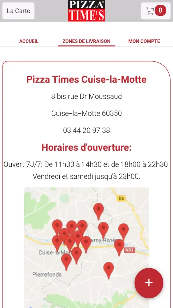 Скриншоты Pizza Times Cuise la Motte