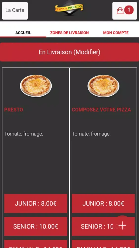 Pizza Presto Argentan Screenshots