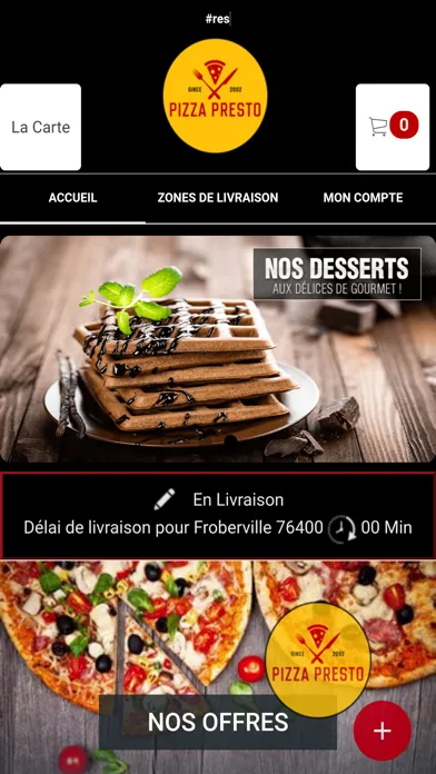 Pizza Presto Fecamp應用截圖