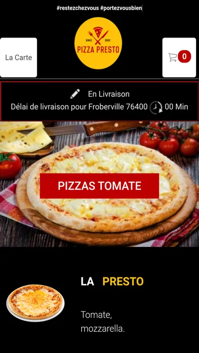 Pizza Presto Fecamp應用截圖