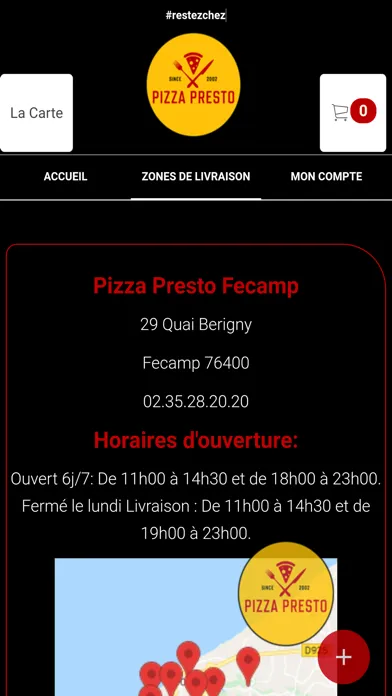 Pizza Presto Fecamp應用截圖