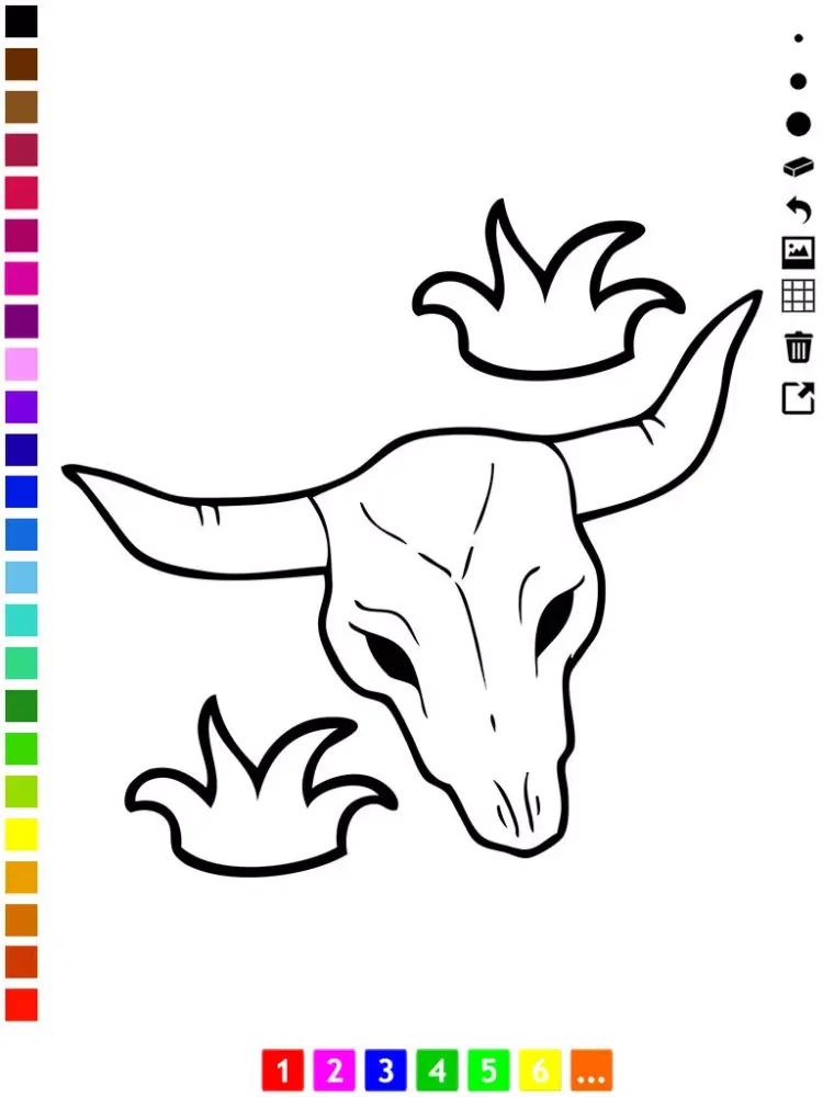 Capturas de pantalla de A Coloring Book of the Desert for Children: Learn to Draw and Paint iPad 