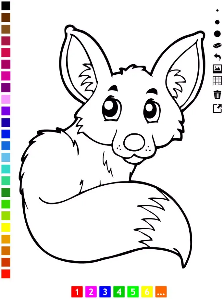 Capturas de pantalla de A Coloring Book of the Desert for Children: Learn to Draw and Paint iPad 