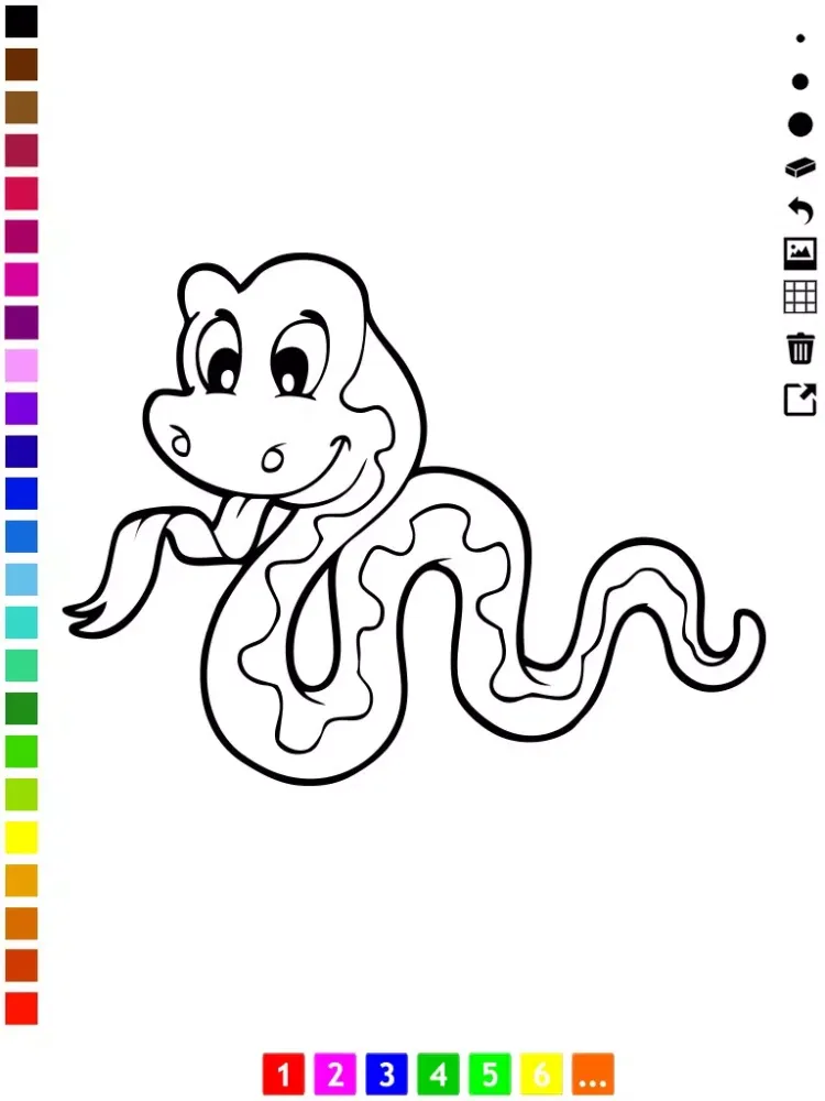 Capturas de pantalla de A Coloring Book of the Desert for Children: Learn to Draw and Paint iPad 
