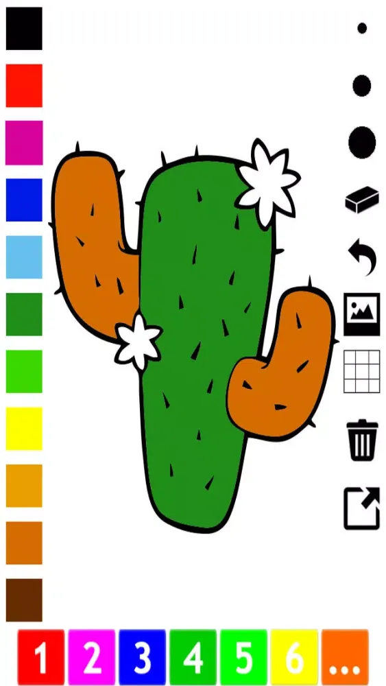 Capturas de pantalla de A Coloring Book of the Desert for Children: Learn to Draw and Paint