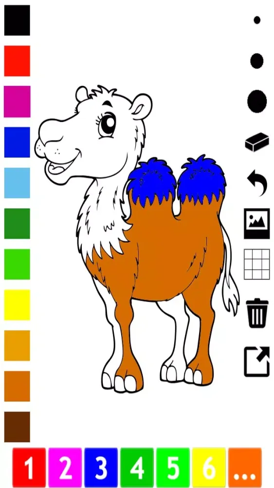 Capturas de pantalla de A Coloring Book of the Desert for Children: Learn to Draw and Paint