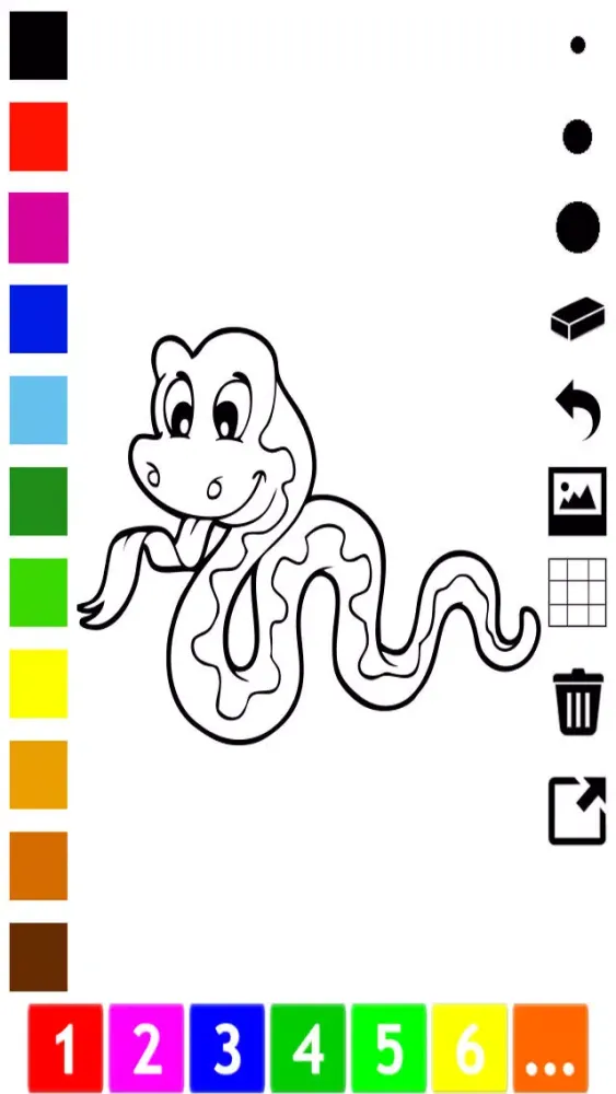 Capturas de pantalla de A Coloring Book of the Desert for Children: Learn to Draw and Paint