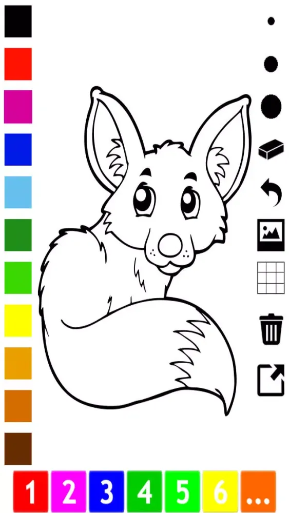 Capturas de pantalla de A Coloring Book of the Desert for Children: Learn to Draw and Paint