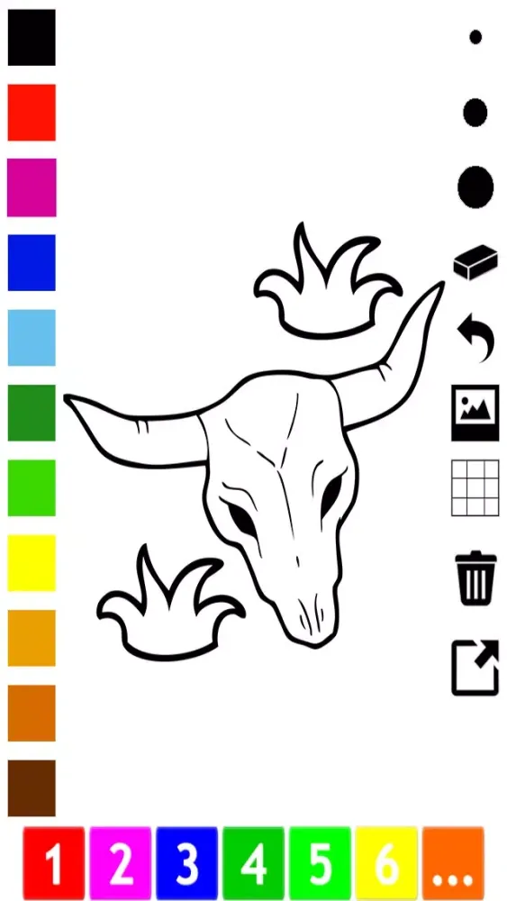 Capturas de pantalla de A Coloring Book of the Desert for Children: Learn to Draw and Paint